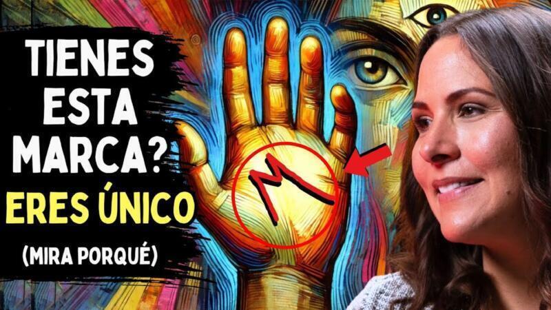 ¿Tienes una M en la palma de la mano? Este es su significado espiritual oculto