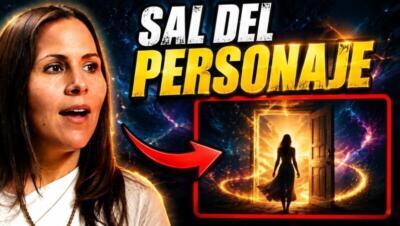 SAL DEL PERSONAJE: La Antigua Versión de Ti Está Bloqueando Tu Nueva Vida | Adriana Pléyades