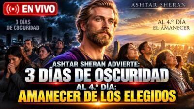 ASHTAR SHERAN ADVIERTE: 3 DÍAS DE OSCURIDAD PONDRÁN A PRUEBA TU CALMA, SILENCIO Y EQUILIBRIO INTERNO