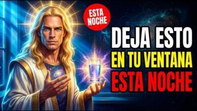 ASHTAR SHERAN revela por qué dejar un vaso de agua en tu ventana antes de dormir